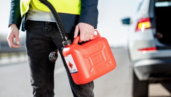 Baigėsi automobilio kuras