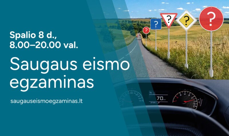 Saugaus eismo egzaminas