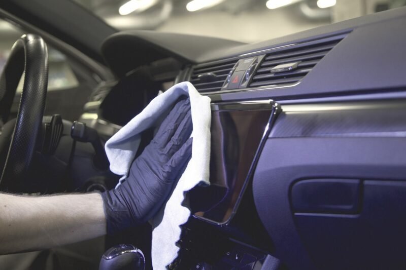 Dulkės automobilyje