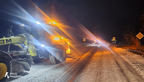 Kelių priežiūra žiemą