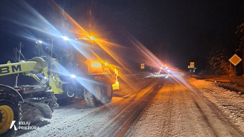 Kelių priežiūra žiemą