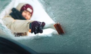 Automobilių vairuotojai žiemą