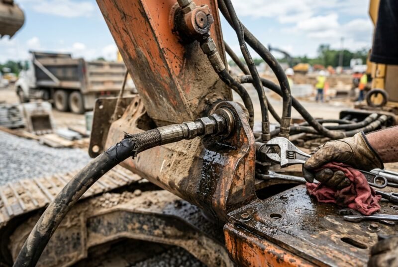 statybinės technikos gedimai